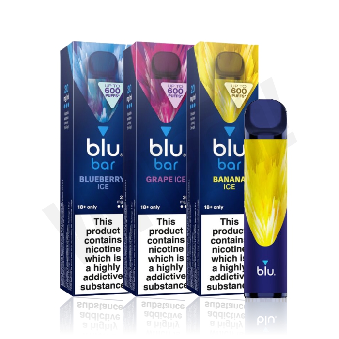 Buy Blu Bar Disposables – 600 Puffs of Pure Vaping Pleasure!